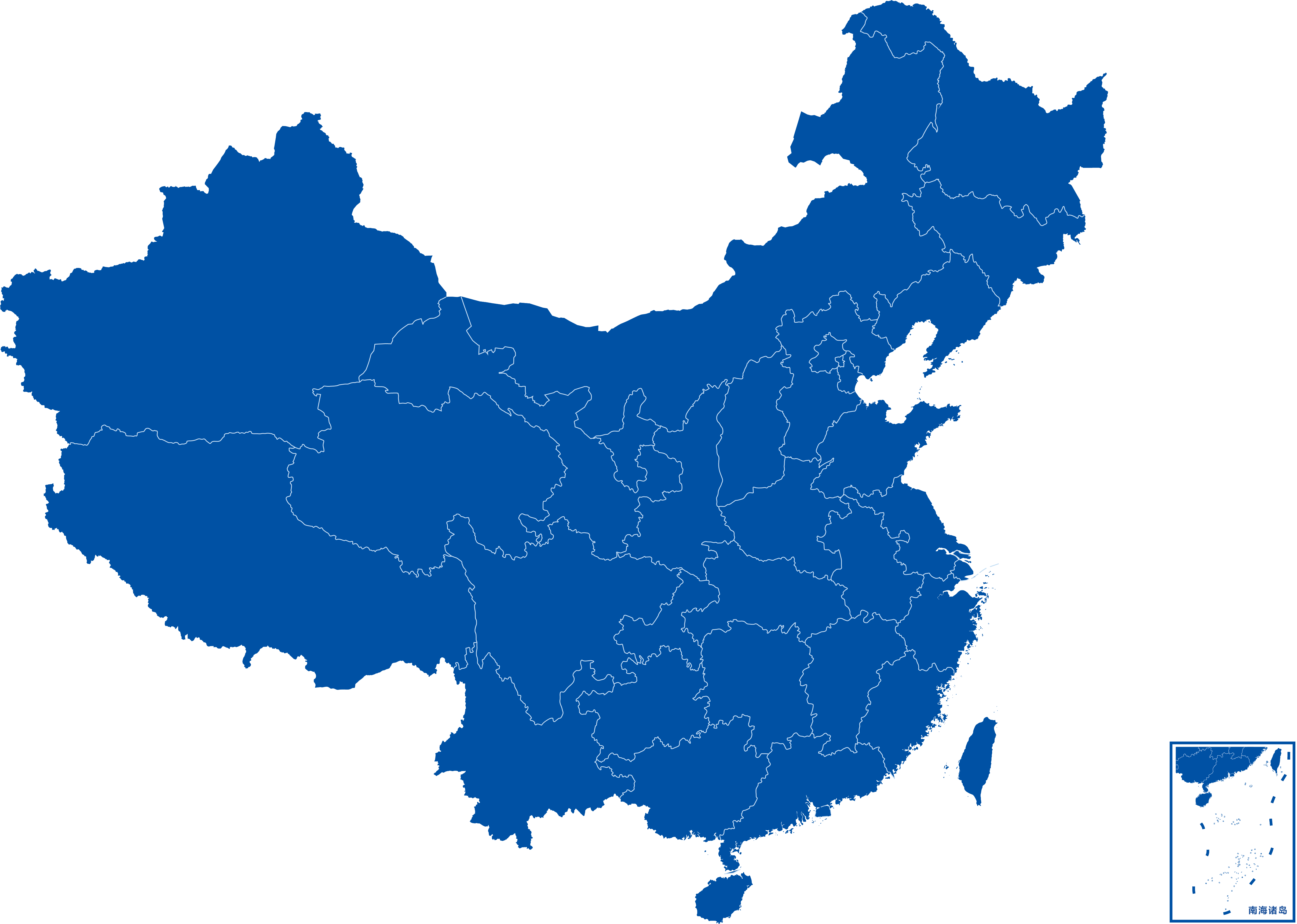 中国产业布局地图